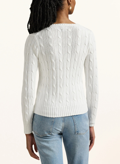 POLO RALPH LAUREN Pullover – WEISS