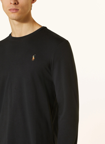 POLO RALPH LAUREN Longsleeve – SCHWARZ
