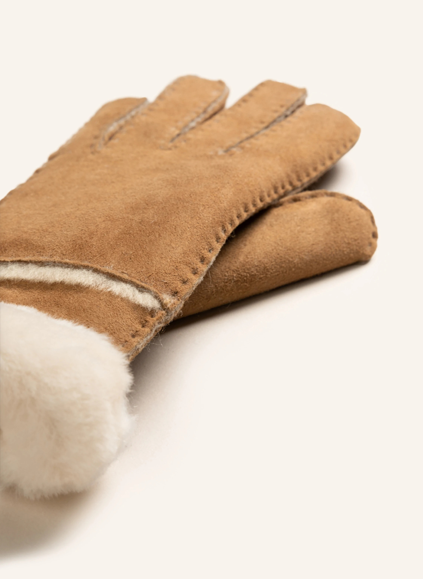UGG Lederhandschuhe – HELLBRAUN