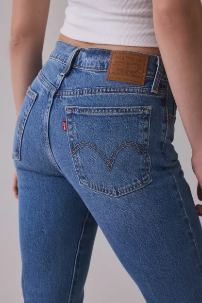 Levi’s® Wedgie High-Rise Slim Fit Jeans - City Slim