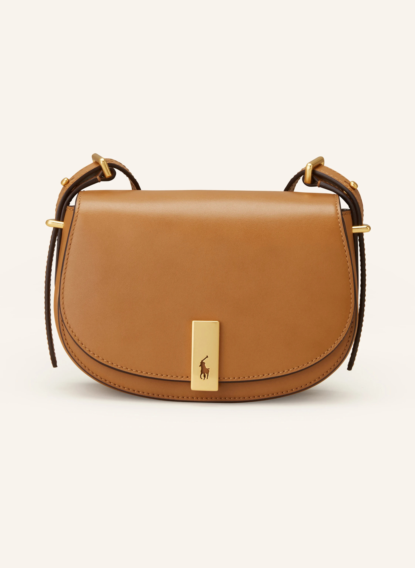 POLO RALPH LAUREN Umhängetasche – COGNAC