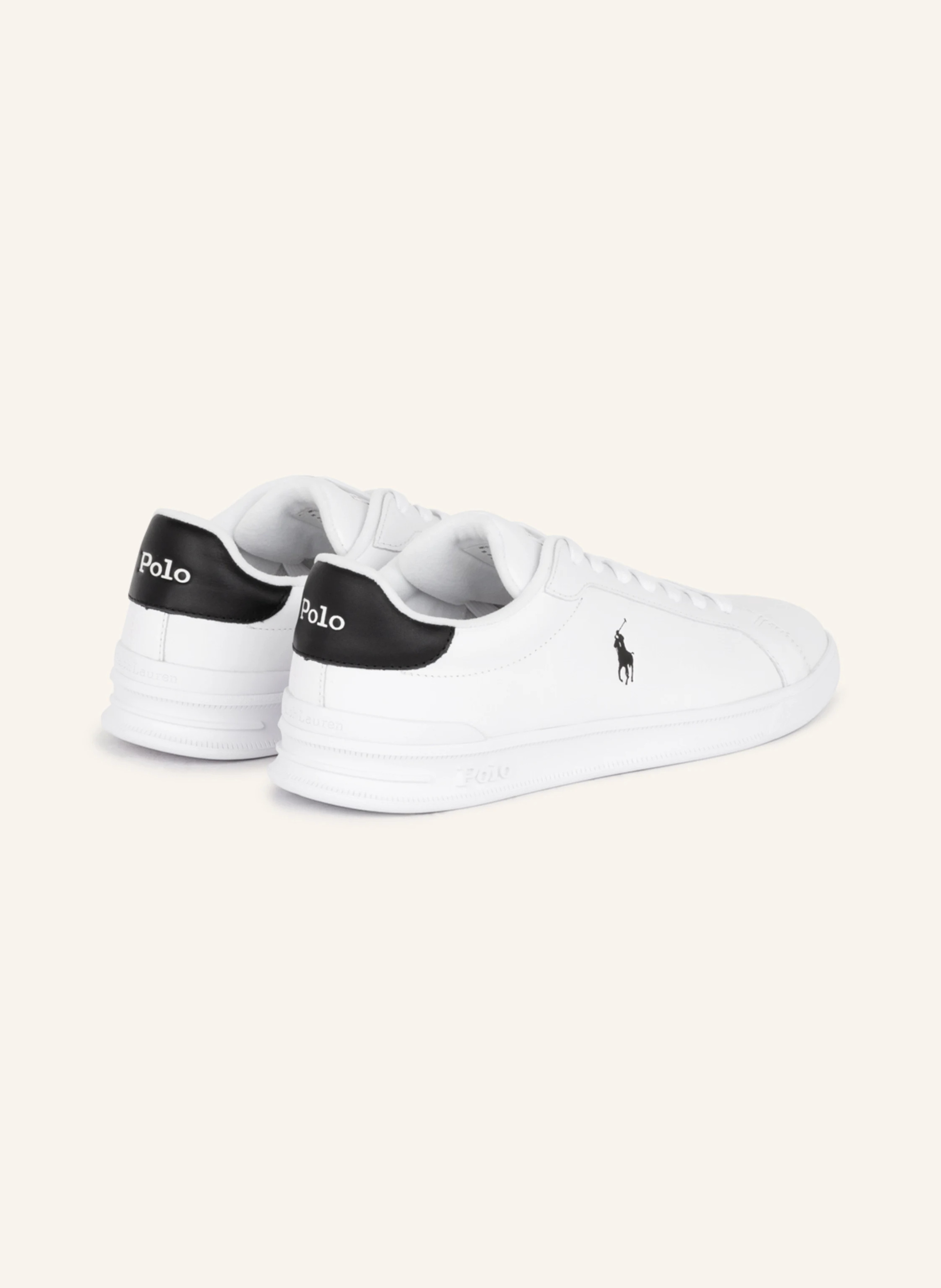 POLO RALPH LAUREN Sneaker – WEISS / SCHWARZ