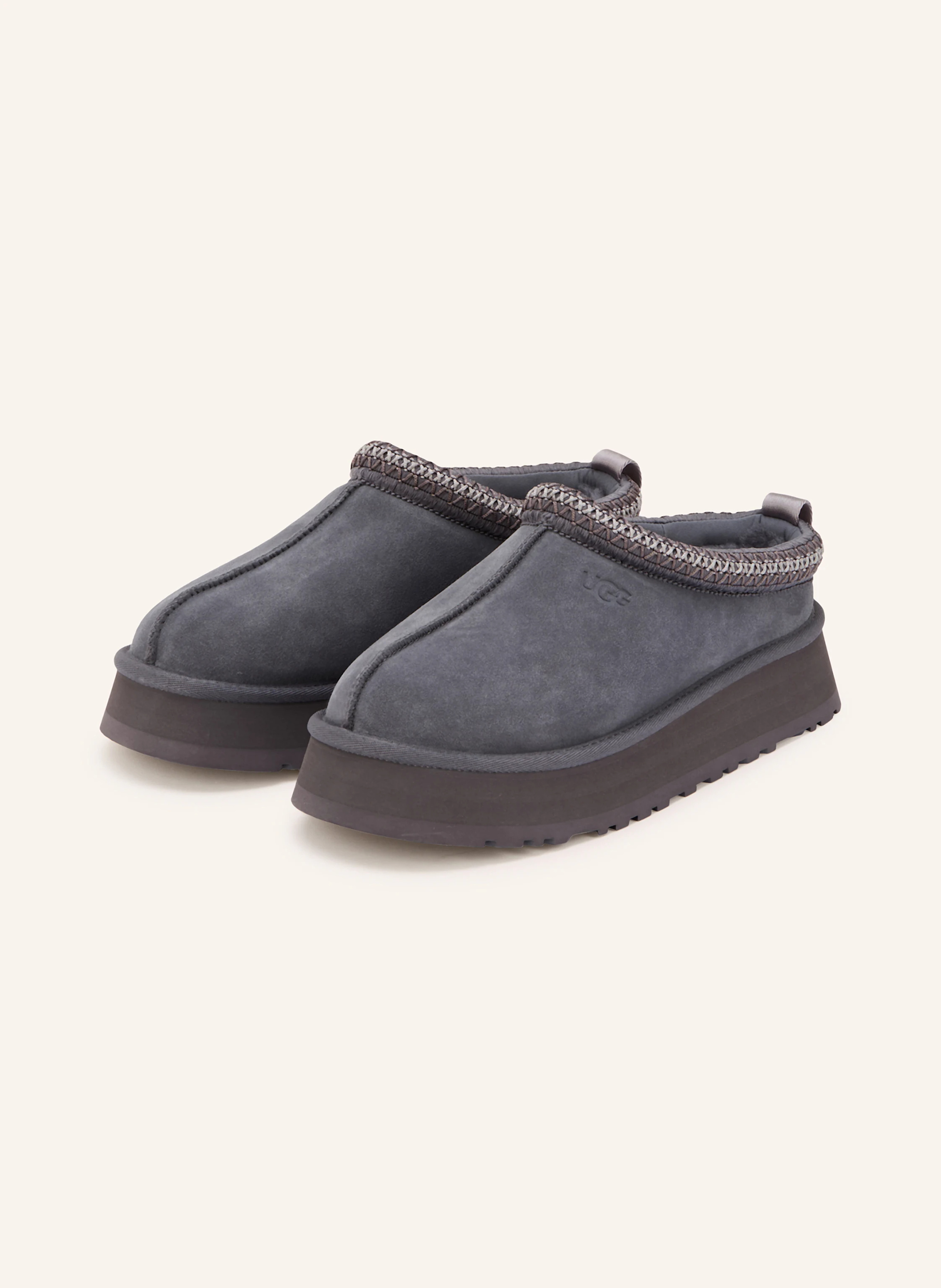 UGG Plateau-Pantoletten TAZZ – GRAU