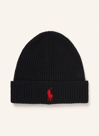 POLO RALPH LAUREN Mütze – SCHWARZ