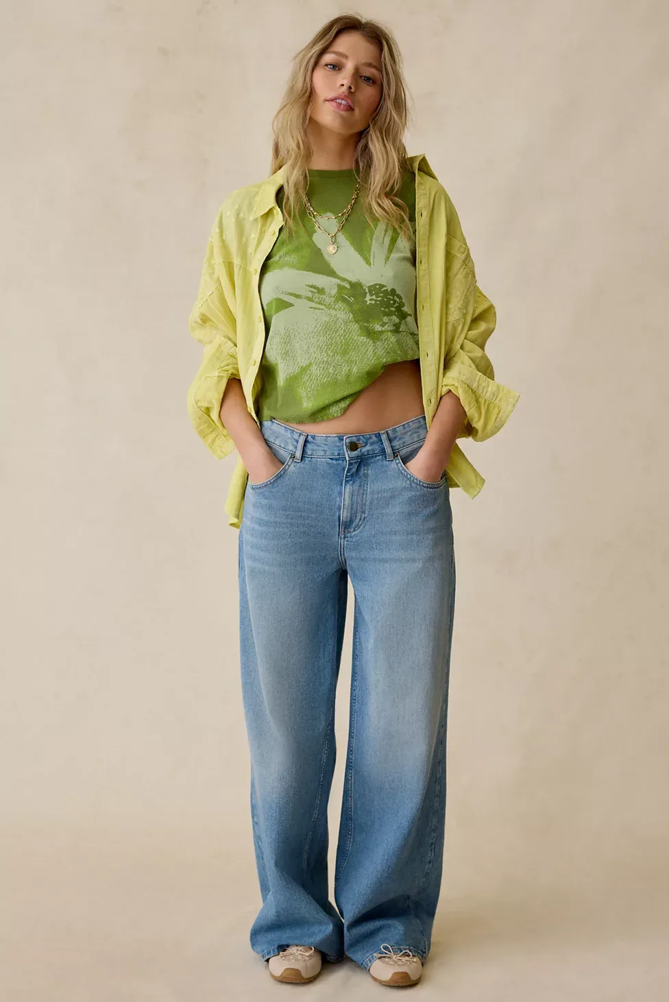 BDG Ozzy Loose Jeans - Vintage Denim Medium