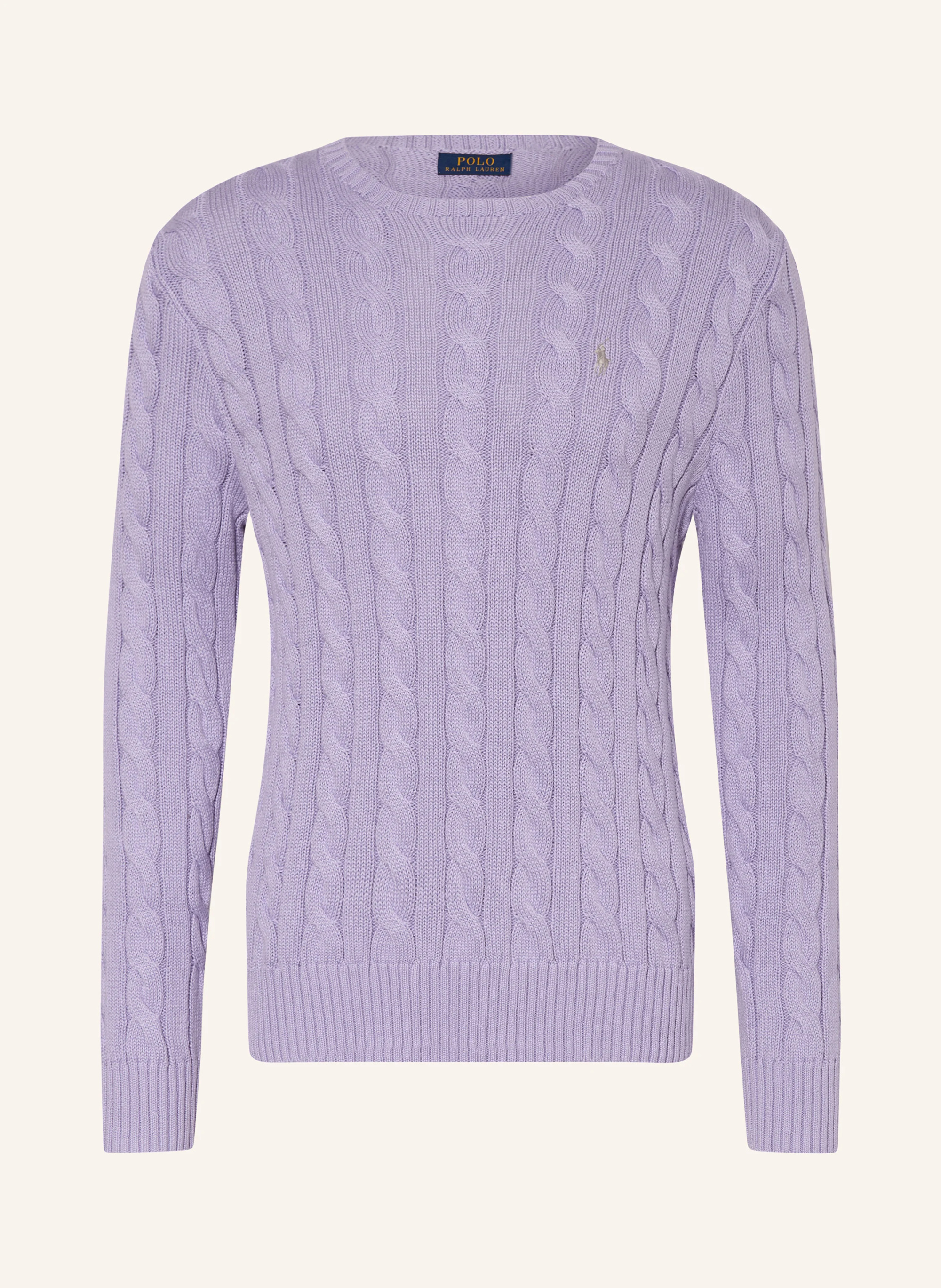 POLO RALPH LAUREN Pullover – HELLLILA / GRAU