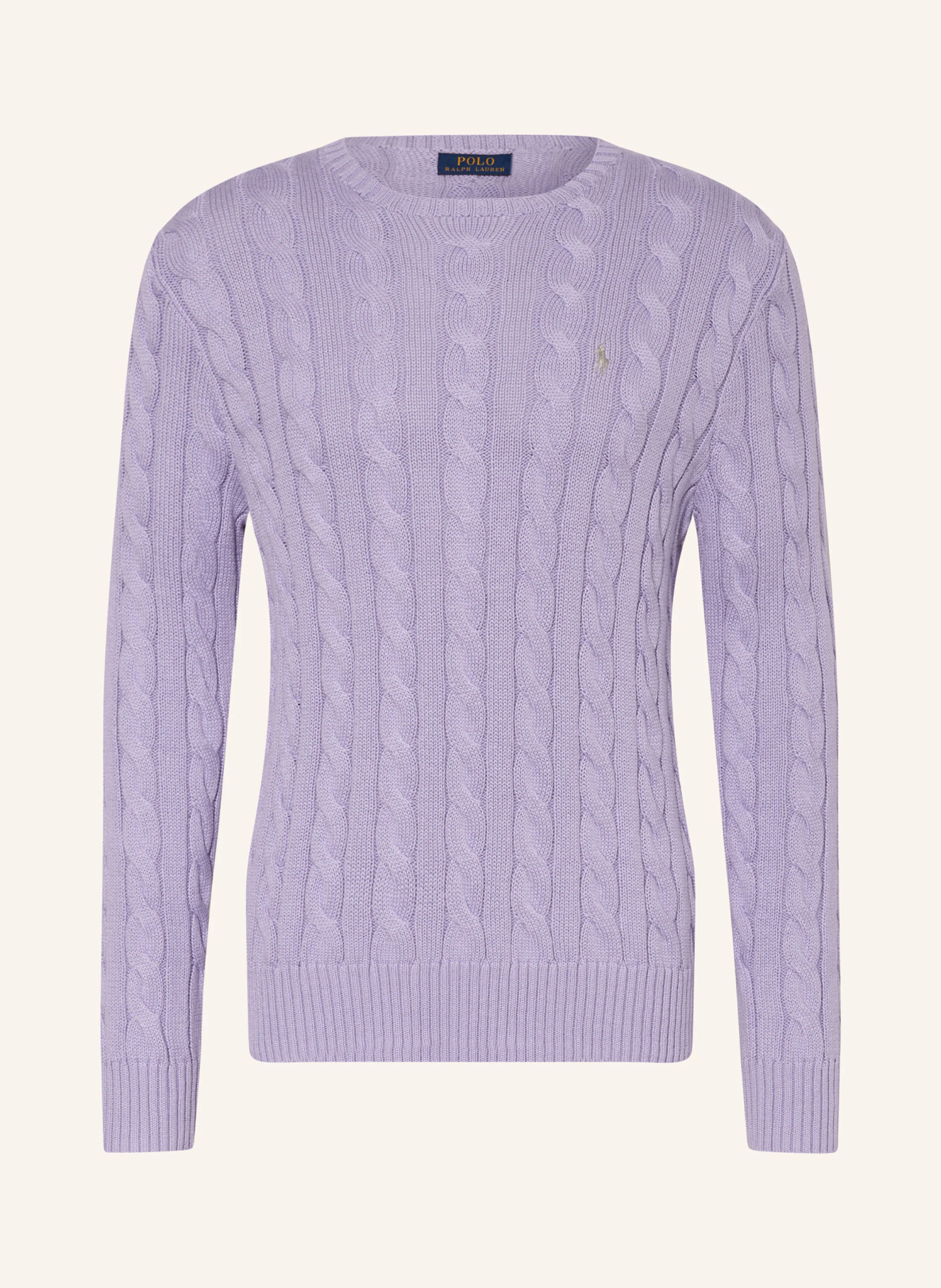 POLO RALPH LAUREN Pullover – HELLLILA / GRAU