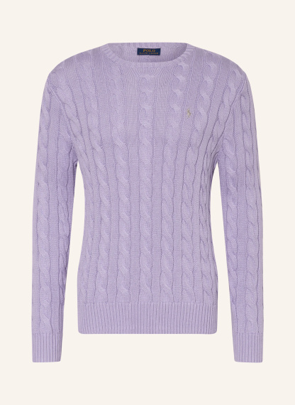 POLO RALPH LAUREN Pullover – HELLLILA / GRAU
