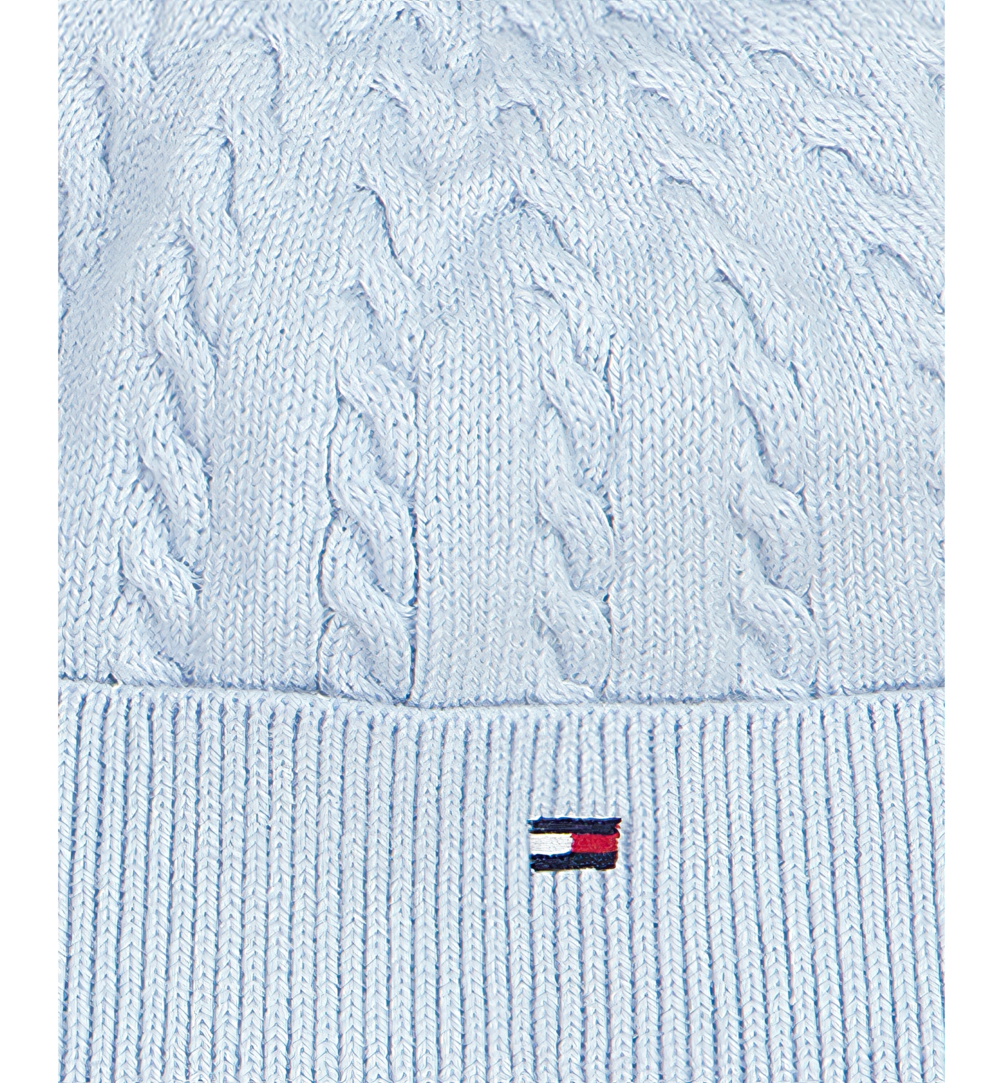 Tommy Hilfiger Baby Boys' Cable-Knit Long-Sleeve Coverall and Hat, 2-Piece Set - Blue