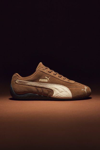 Puma Women's Speedcat OG Sneakers - Haute Coffee-Frosted Ivory