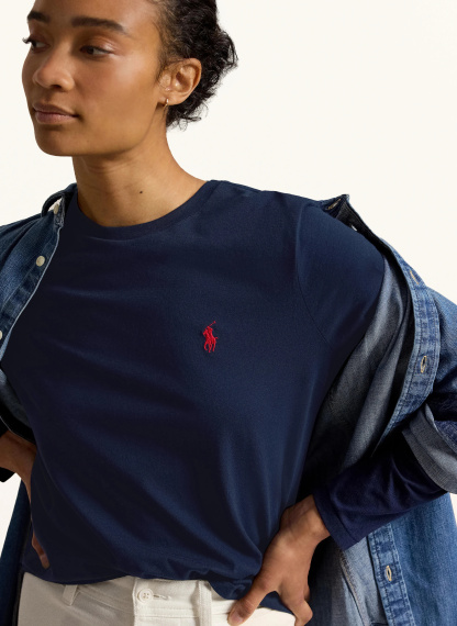 POLO RALPH LAUREN Longsleeve – DUNKELBLAU