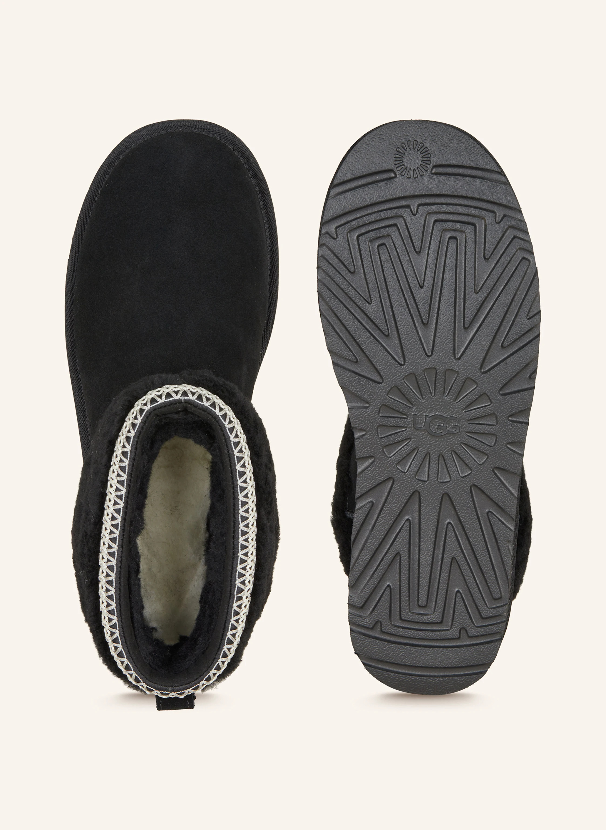 UGG Boots CLASSIC ULTRA MINI – SCHWARZ