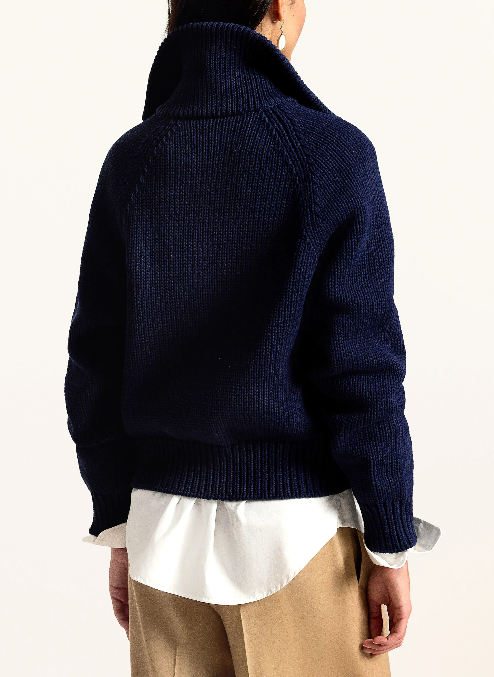 POLO RALPH LAUREN Strickjacke – DUNKELBLAU