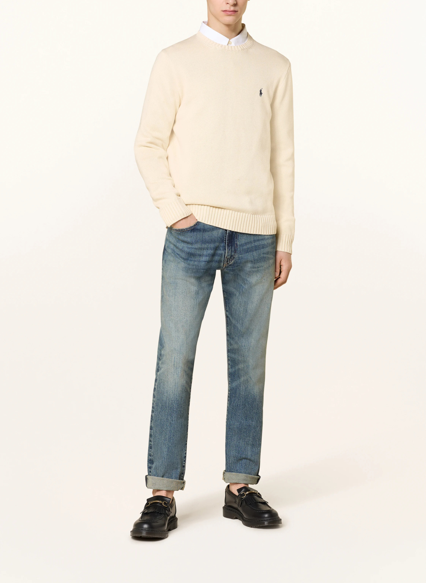 POLO RALPH LAUREN Pullover – ECRU