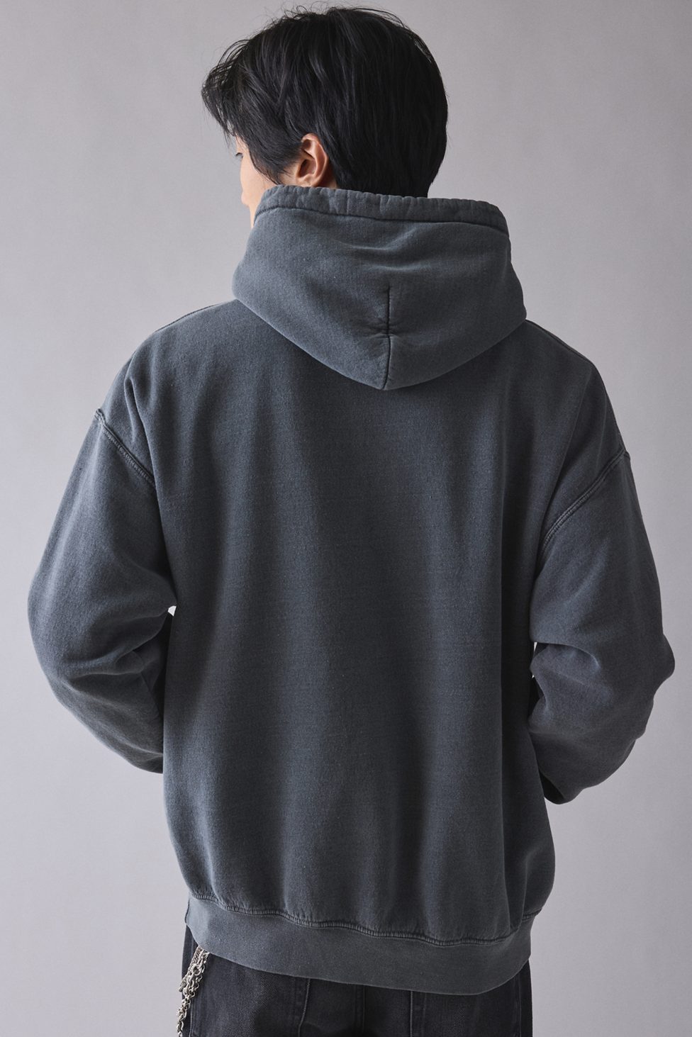 Budweiser Eagle Graphic Hoodie Sweatshirt - Washed Black
