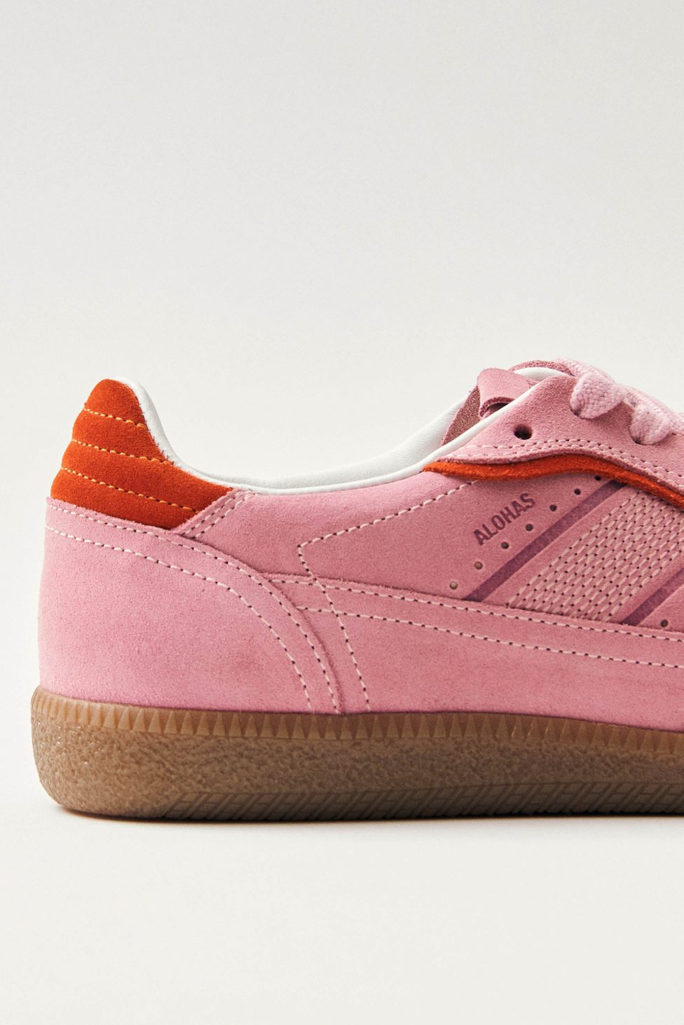 ALOHAS tb. 490 Leather Sneakers - Pink And Red