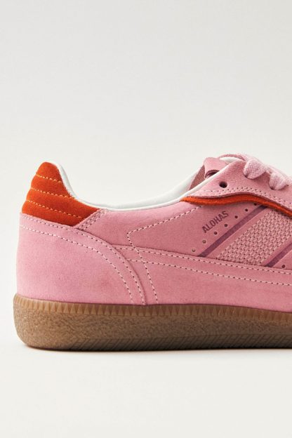ALOHAS tb. 490 Leather Sneakers - Pink And Red