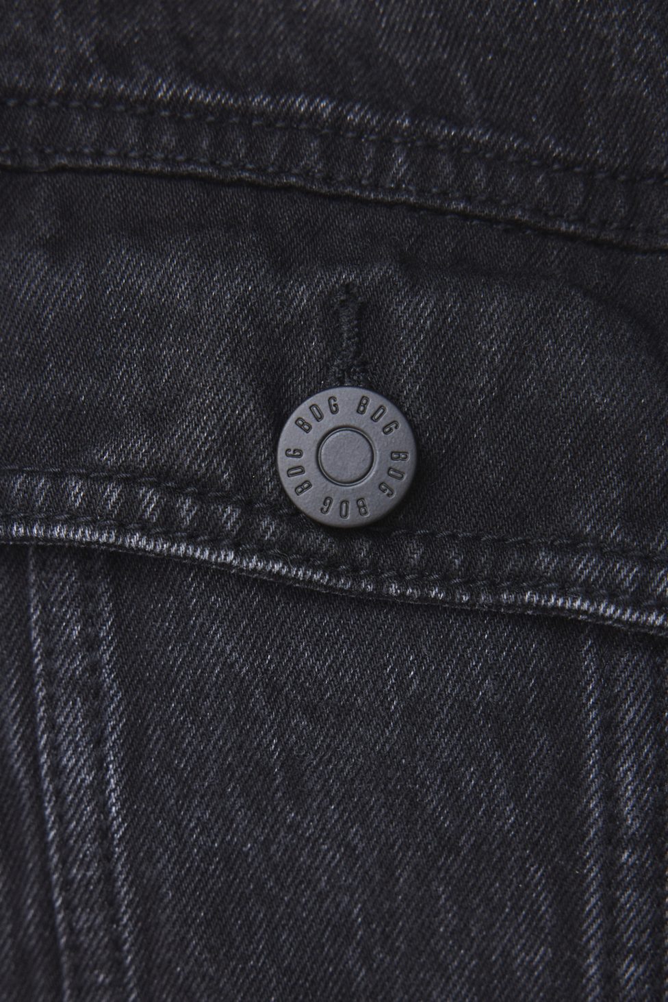 BDG Classic Denim Trucker Jacket - Black