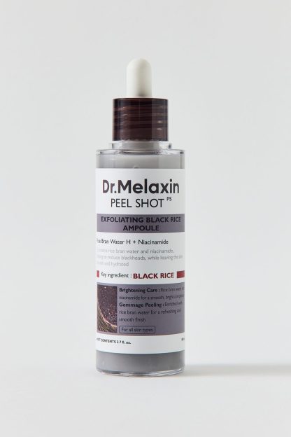 Dr. Melaxin Peel Shot Exfoliating Ampoule - Black Rice Ampoule