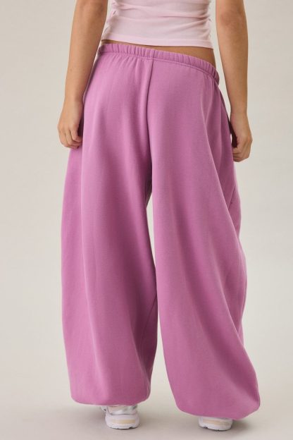 Out From Under Slow Motion Baggy Balloon Sweatpants - Mauve