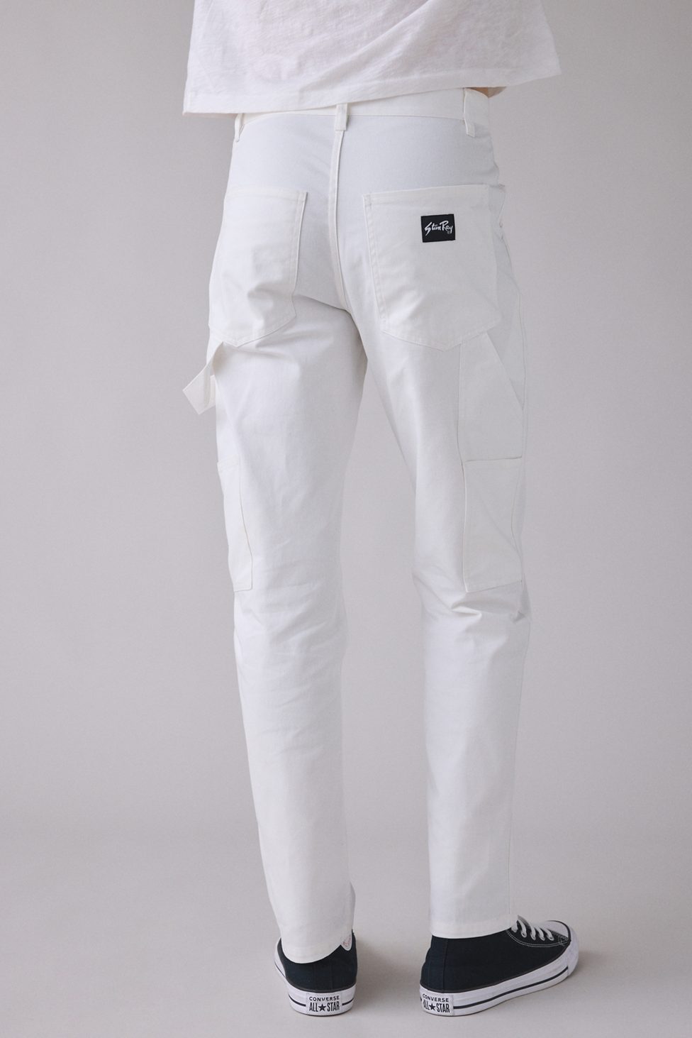 Stan Ray Straight Painter Pants - White