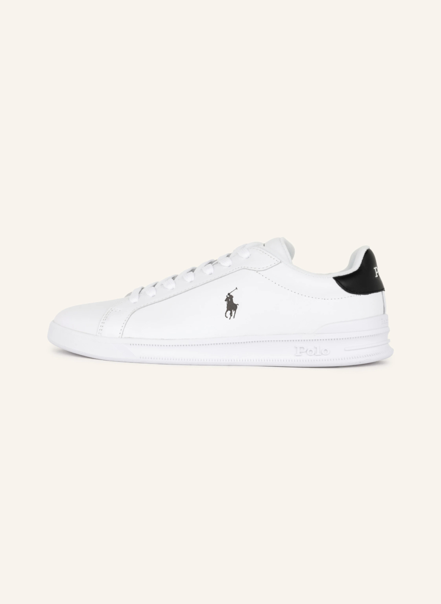 POLO RALPH LAUREN Sneaker – WEISS / SCHWARZ