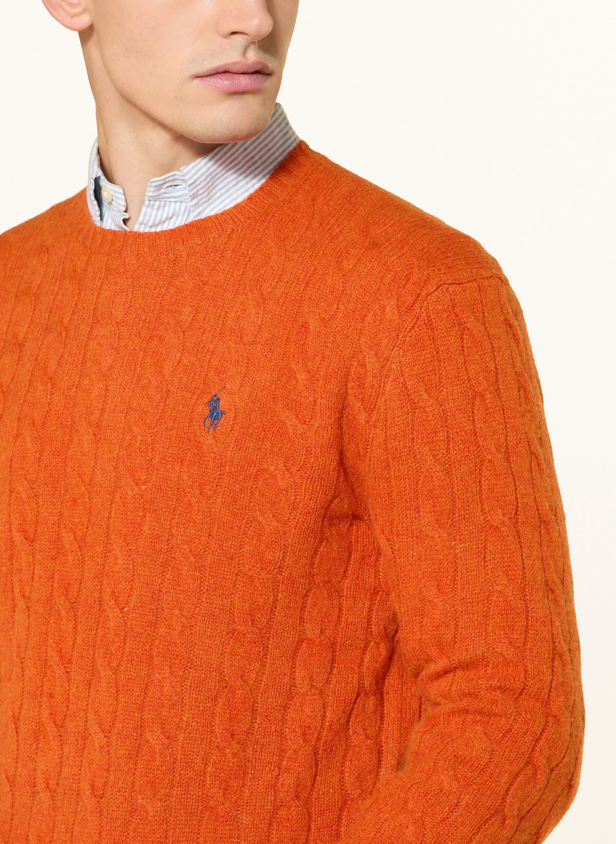POLO RALPH LAUREN Pullover – DUNKELORANGE