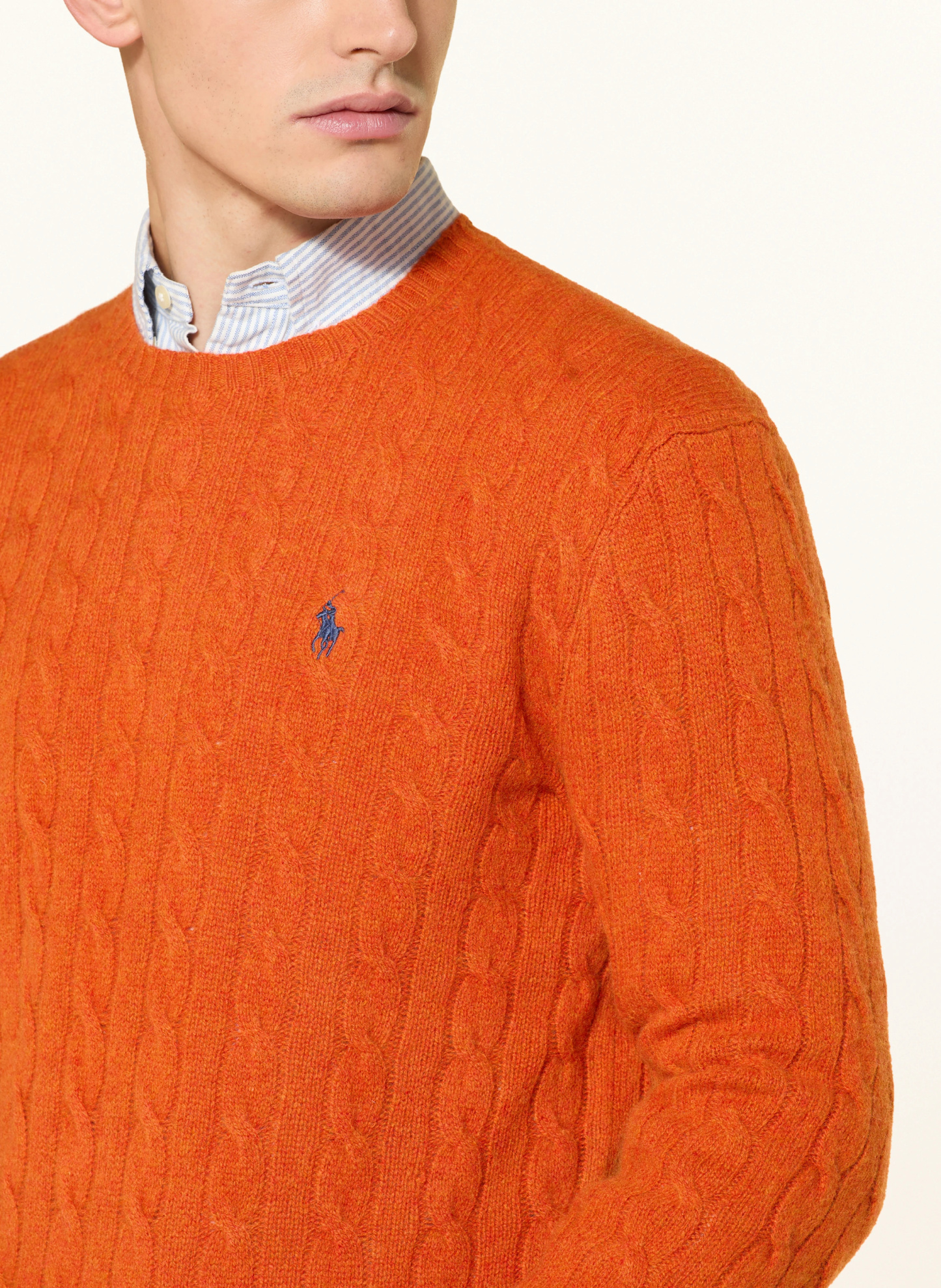 POLO RALPH LAUREN Pullover – DUNKELORANGE