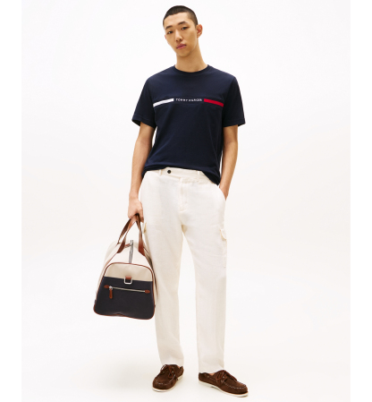Tommy Hilfiger Men's Chest Insert Logo T-Shirt - Desert Sky