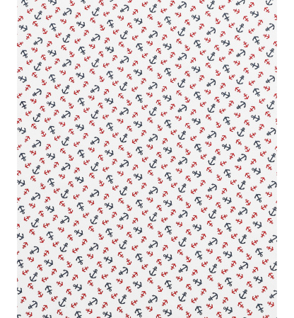 Tommy Hilfiger Printed 200-Thread Count Cotton Percale Sheet Set - Atlantic Anchors