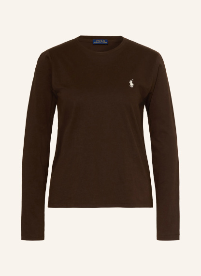 POLO RALPH LAUREN Longsleeve – DUNKELBRAUN