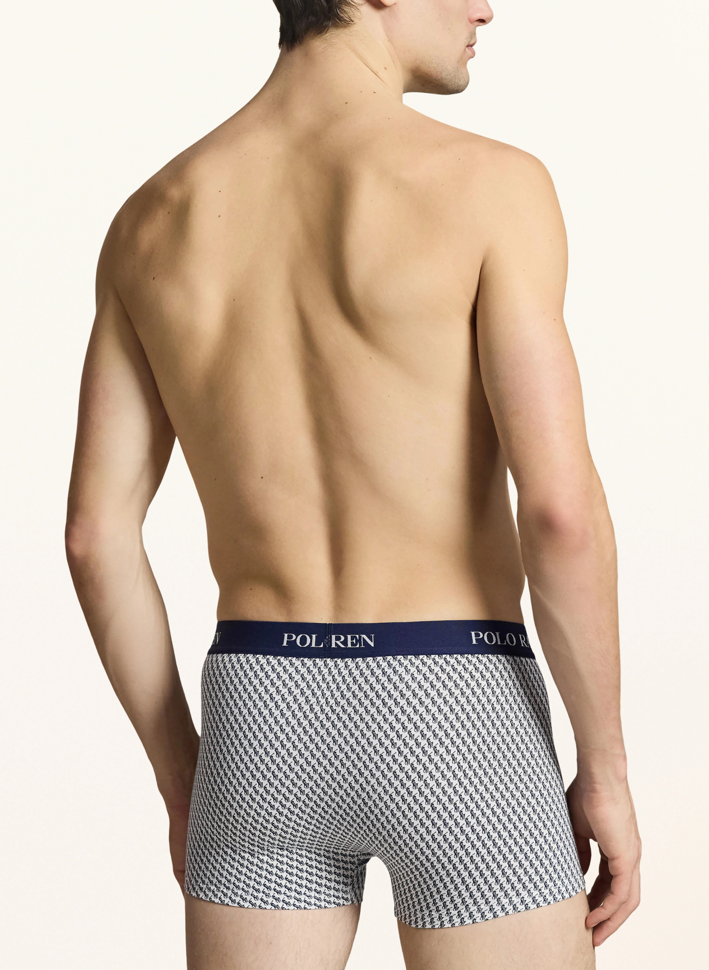 POLO RALPH LAUREN 3er-Pack Boxershorts – DUNKELBLAU / LILA / WEISS
