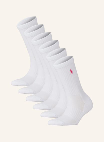 POLO RALPH LAUREN 6er-Pack Socken – 003 WHITE ASSORTED