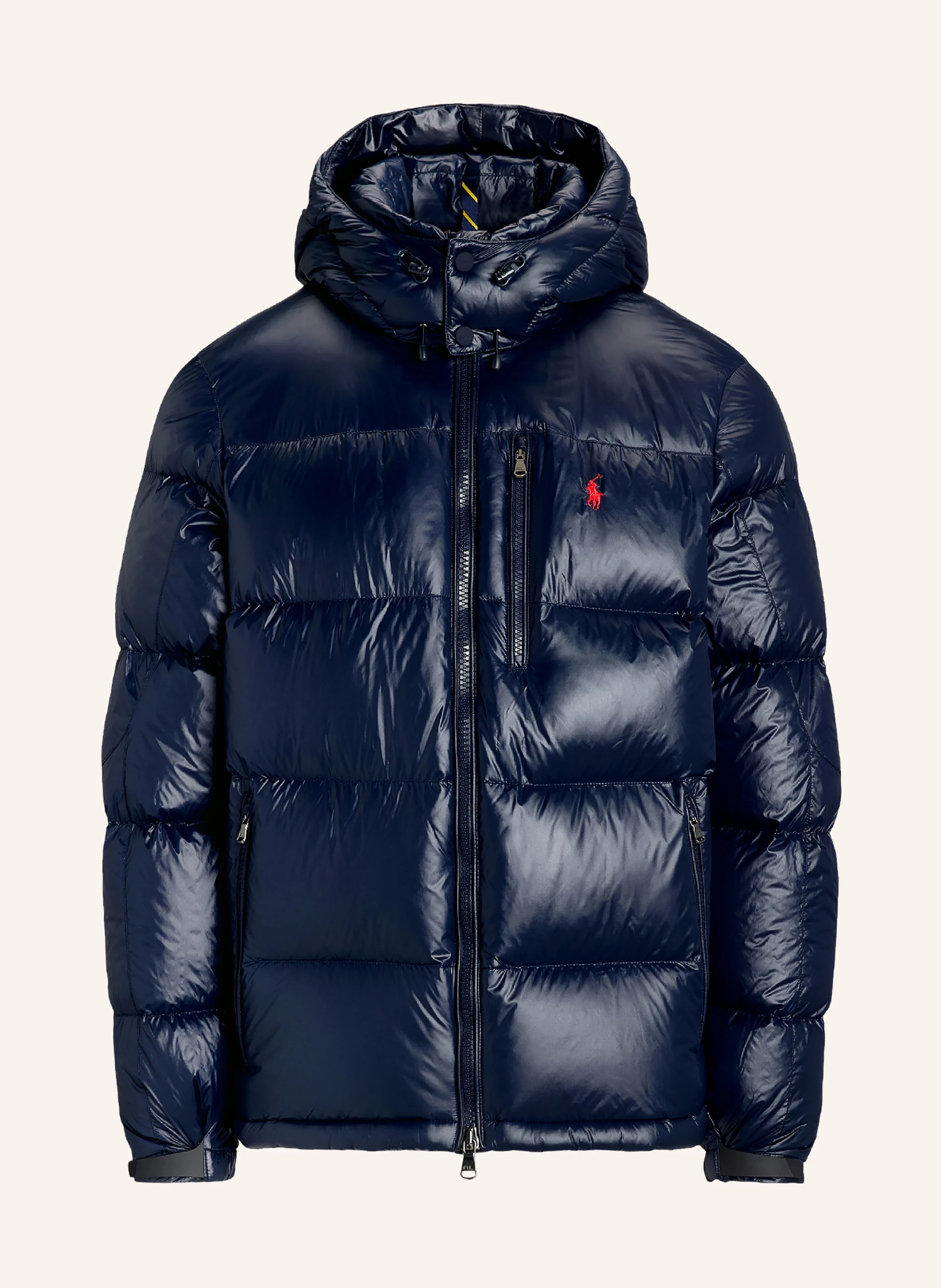 POLO RALPH LAUREN Daunenjacke GORHAM mit abnehmbarer Kapuze – DUNKELBLAU
