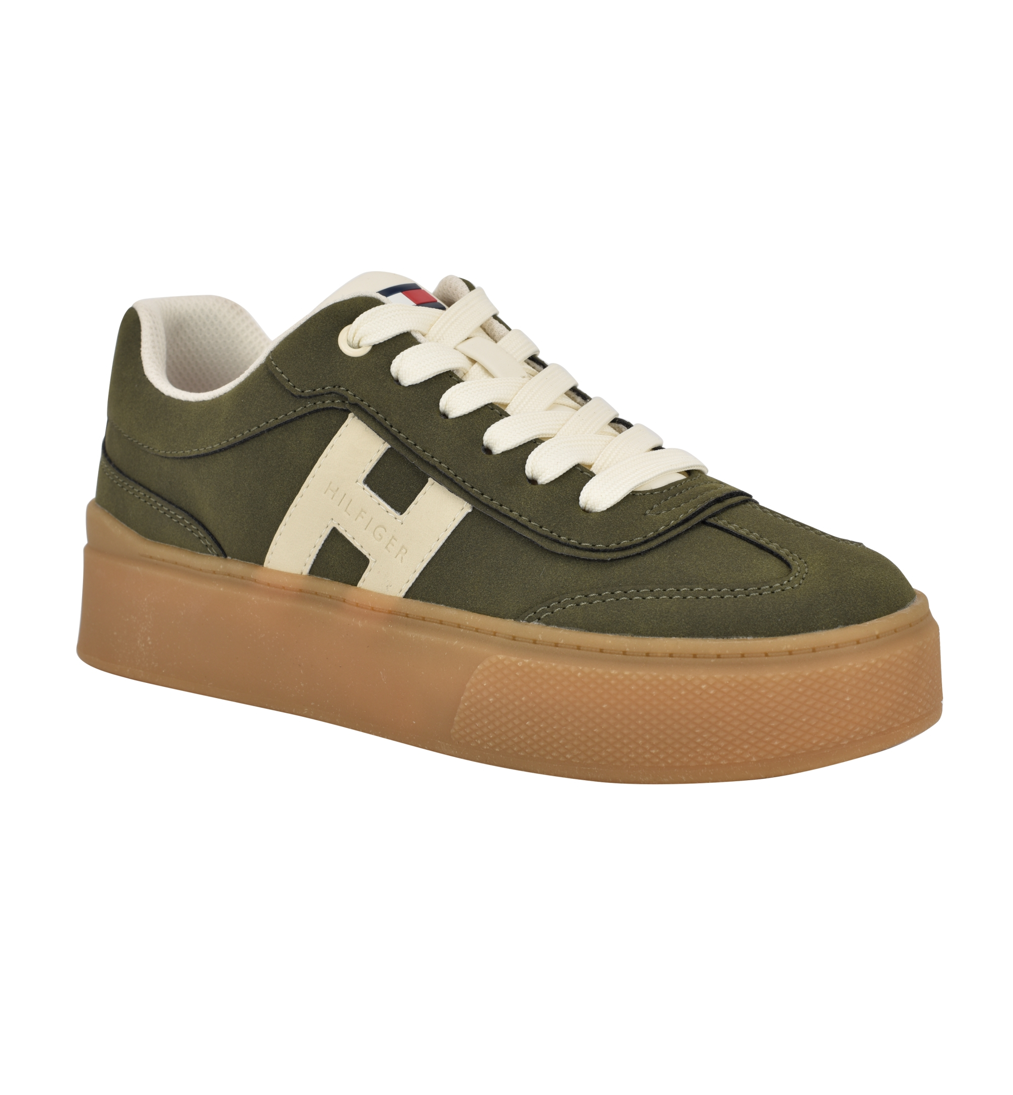 Tommy Hilfiger Women's Celmi Lace-Up Fashion Sneakers - Green