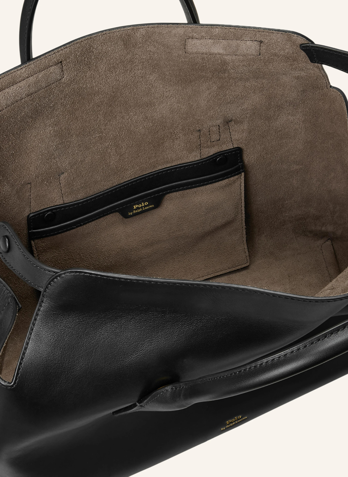 POLO RALPH LAUREN Handtasche BELLPORT – SCHWARZ