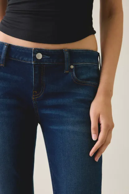 BDG Skylar Low-Rise Skinny Jeans - Vintage Denim Dark