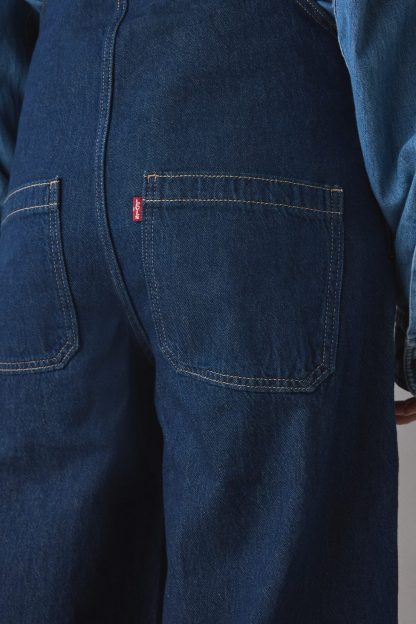 Levi's® XL Denim Overalls - Rinsed Denim