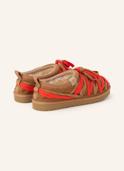 UGG Slipper TASMAN LACE – BRAUN / ROT