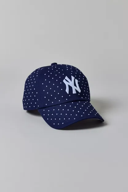 Mitchell & Ness MLB New York Yankees Polka Dot Dad Hat - Navy