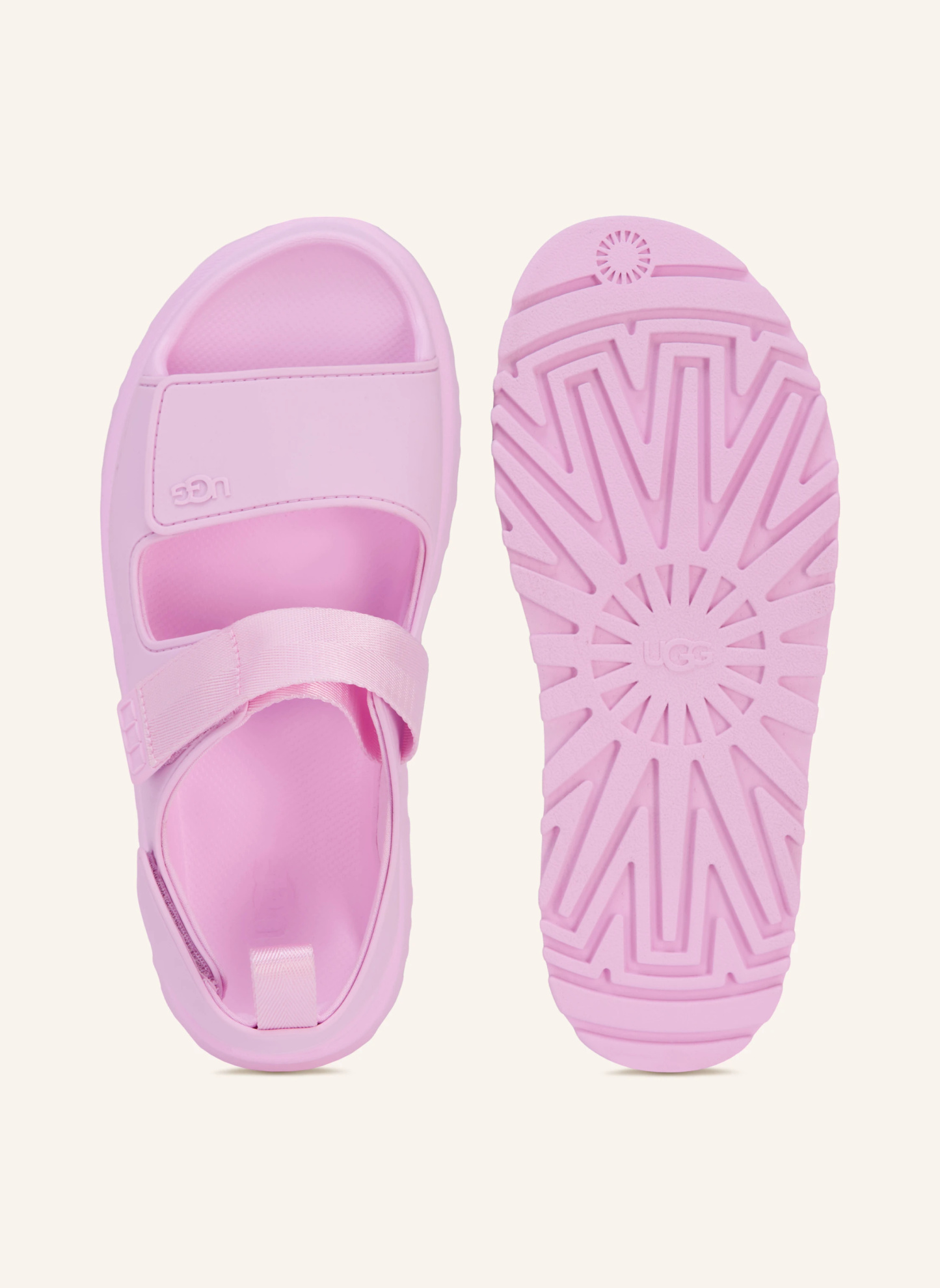 UGG Plateau-Sandalen GOLDENGLOW – ROSA