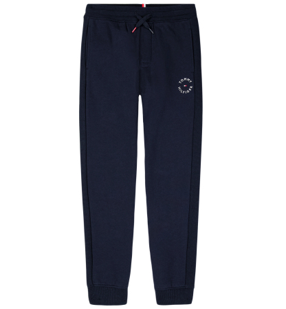 Tommy Hilfiger Boys' 8-20 Logo Knit Jogger Pants - Navy Blazer
