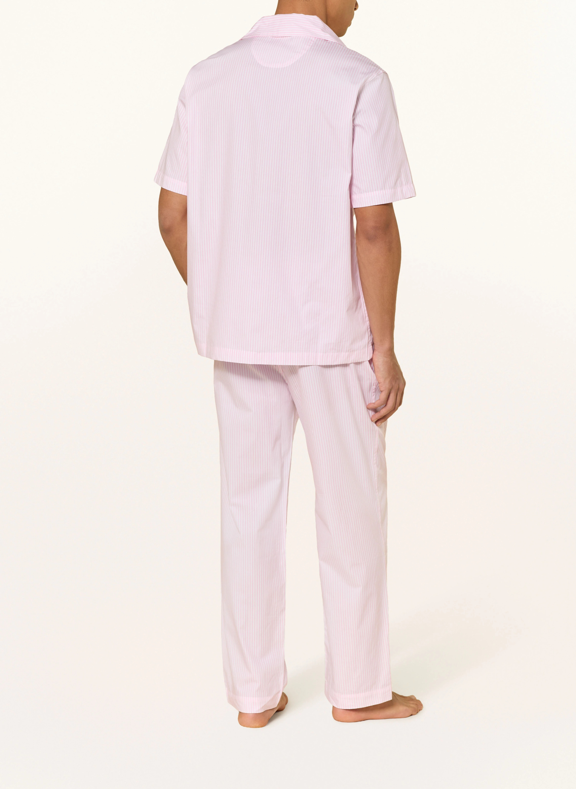 POLO RALPH LAUREN Schlafshirt – ROSA / WEISS