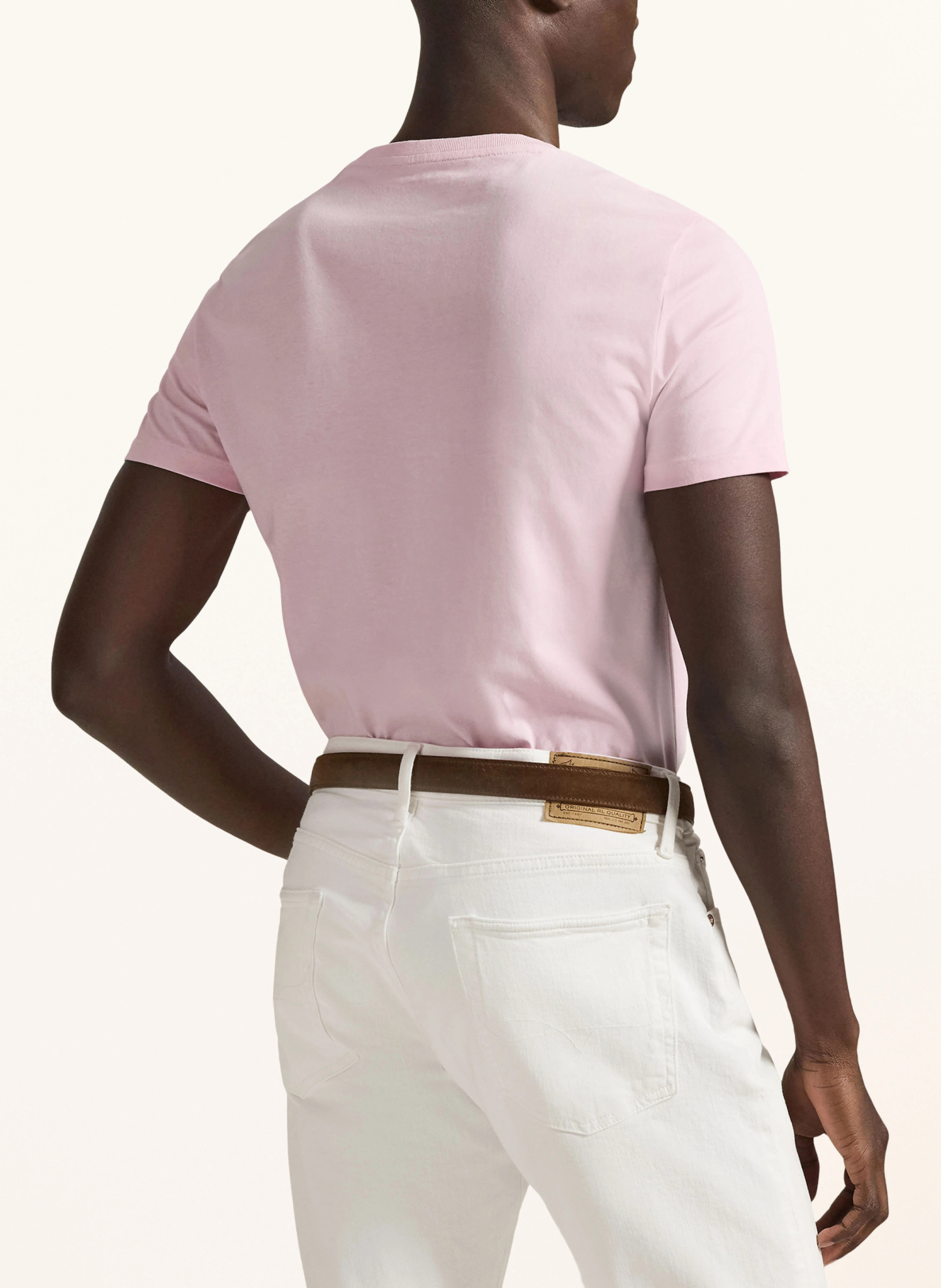 POLO RALPH LAUREN T-Shirt – ROSA / WEISS