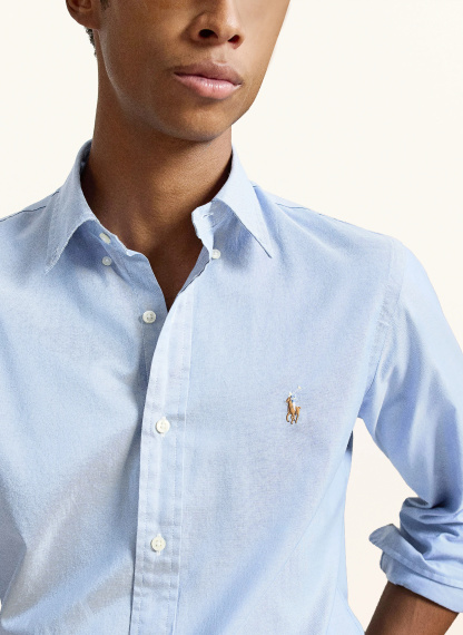 POLO RALPH LAUREN Hemd Custom Fit – HELLBLAU
