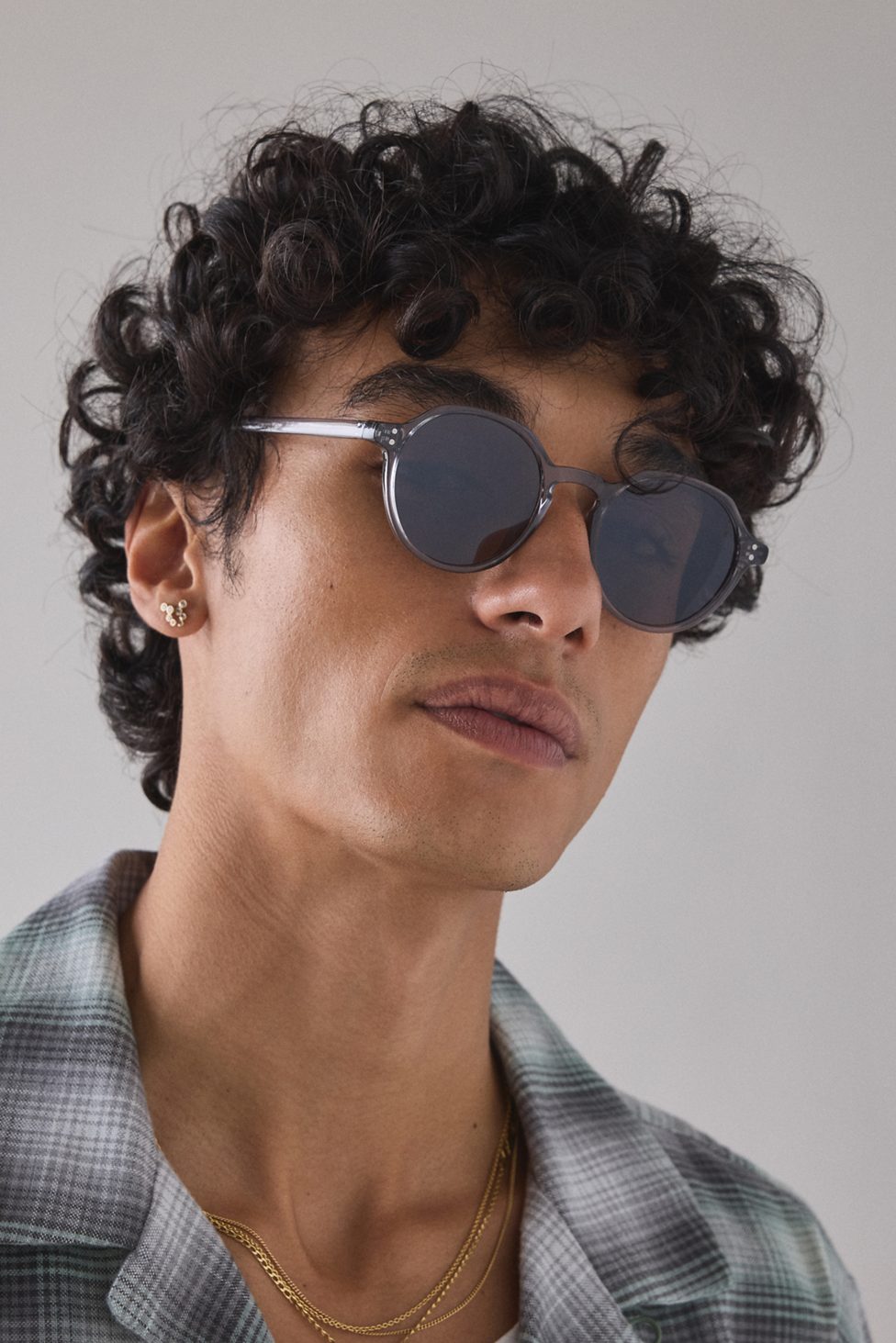 Jax Round Sunglasses - Grey