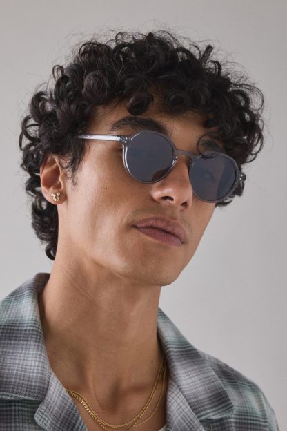 Jax Round Sunglasses - Grey