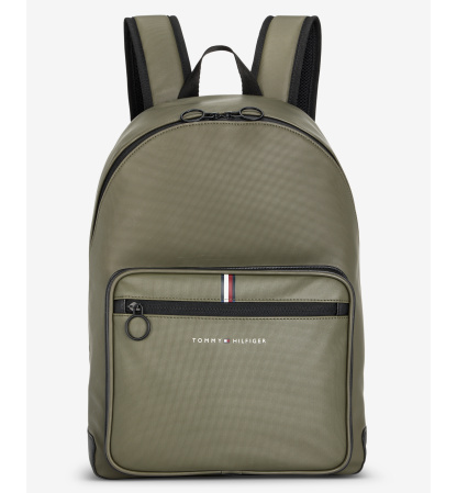 Tommy Hilfiger The Essential Pique II Backpack - PLATINUM OLIVE