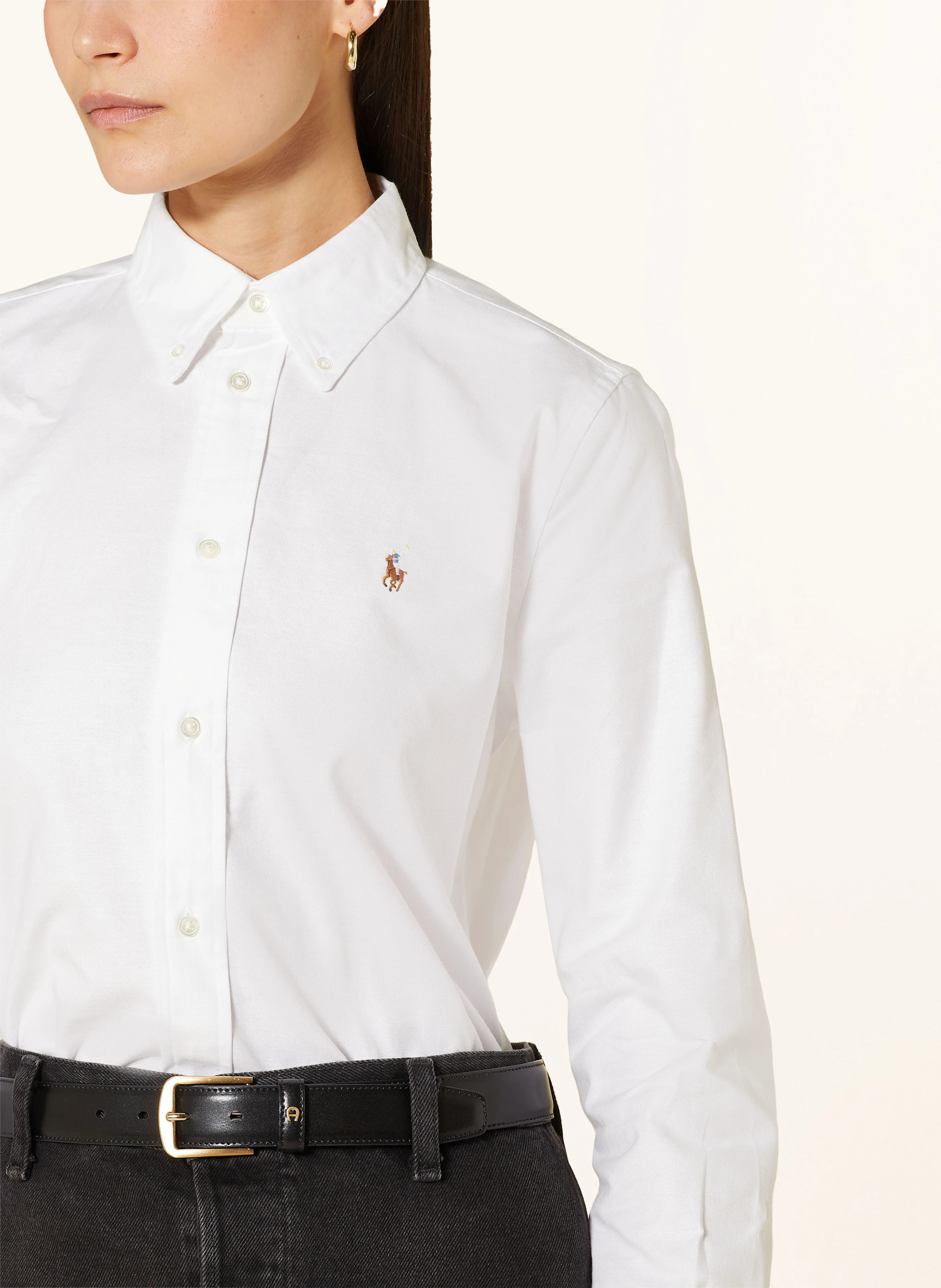 POLO RALPH LAUREN Hemdbluse – CREME