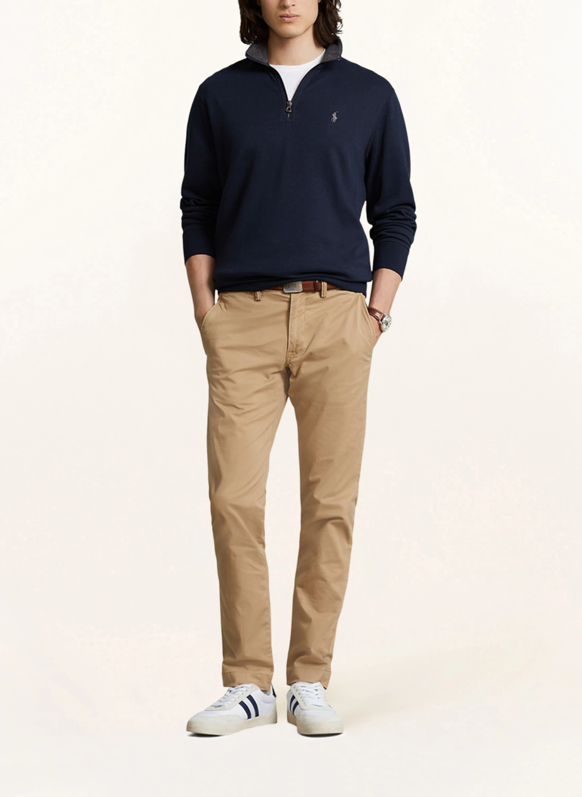POLO RALPH LAUREN Sweat-Troyer – DUNKELBLAU